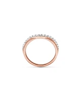 Wedding Ring with 0.25 Carat TW of Diamonds in 14kt Rose Gold