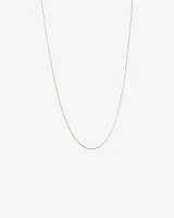 50cm (20") 0.66mm Width Box Chain in 10kt Yellow Gold