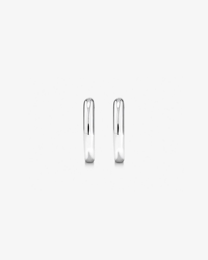 14mm Huggie Earring in Sterling Silver