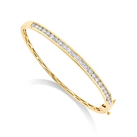 Bangle with 2 Carat TW Of Diamonds in 10kt Gold