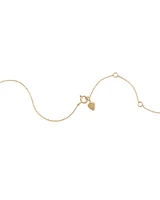 Necklace with Cultured Freshwater Pearl in 10kt Yellow Gold