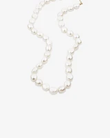 Baroque Pearl Necklace in 10kt Yellow Gold