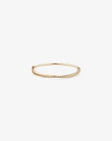 65mm Double Twist Bangle in 10kt Yellow Gold