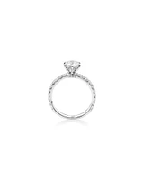 Sir Michael Hill Designer Engagement Ring with 1.37Carat TW of Diamonds in 18kt White Gold