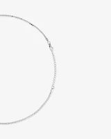 45cm (18") Serpentine Chain in Sterling Silver