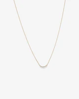 Necklace with 0.25 Carat TW of Diamonds in 18kt Yellow Gold