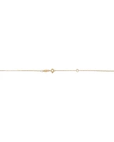 45cm (18") 1mm Width Diamond Cut Belcher Chain in 18kt Yellow Gold