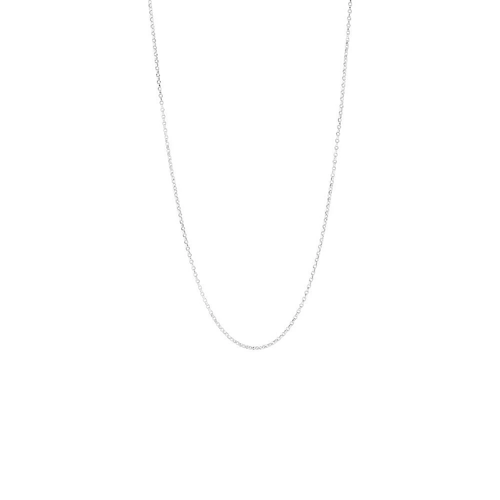 45cm (18") 1mm Width Diamond Cut Belcher Chain in 18kt Yellow Gold