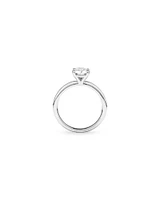 Carat TW Round Brilliant Laboratory-Grown Diamond Solitaire Engagement Ring in 14kt Gold