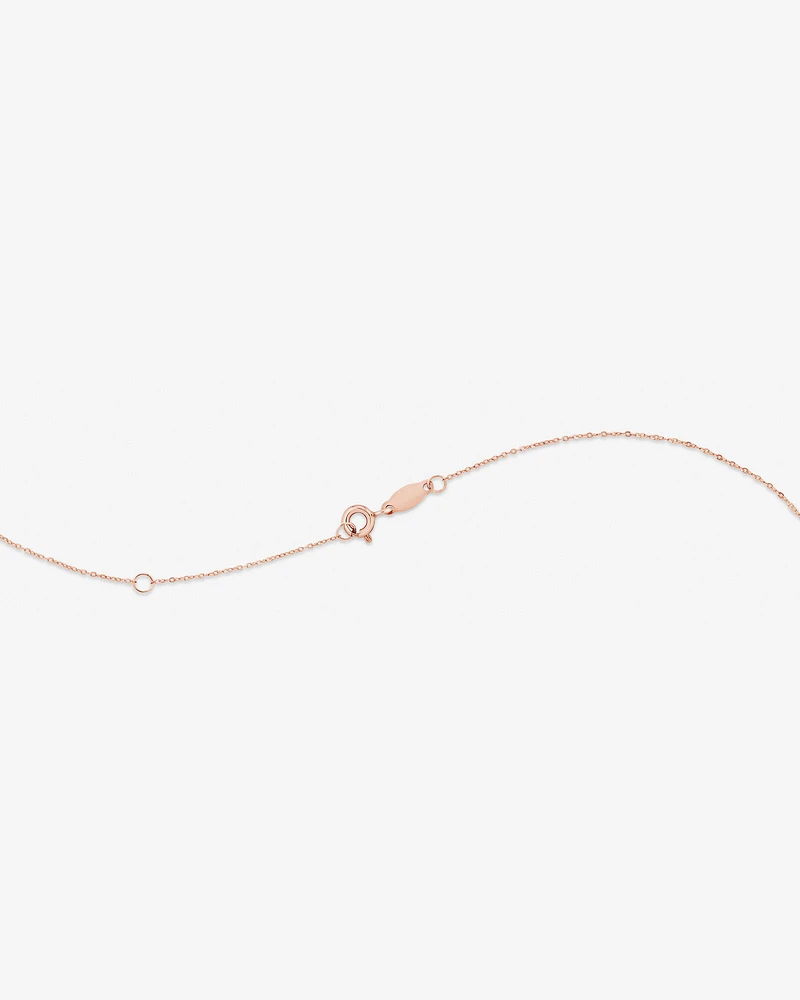 Small Infinitas Pendant with 1/4 Carat TW of Diamonds in 10kt Rose Gold