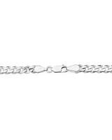 60cm (24") 5.5mm Width Curb Chain in Sterling Silver