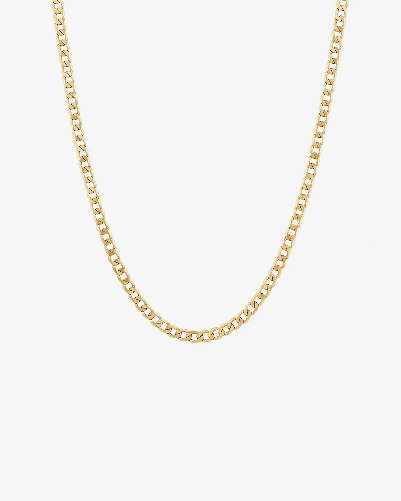 60cm (24") Curb Chain in 10kt Yellow Gold