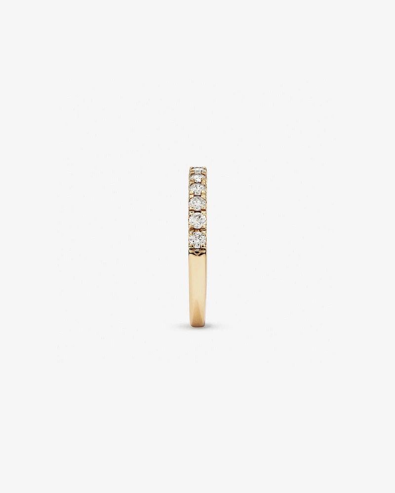 Wedding Band with 1/2 Carat TW of Diamonds in 14kt Yellow Gold