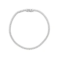 0.90 Carat TW Laboratory-Grown Diamond Tennis Bracelet in 10kt Yellow Gold