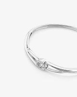 Everlight Bangle with 0.15 Carat TW of Diamonds in Sterling Silver