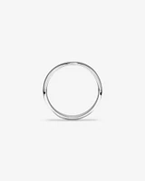 5mm Half Round Wedding Band in Sterling Silver