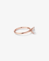 Carat TW Round Brilliant Laboratory-Grown Diamond Solitaire Engagement Ring in 14kt Gold