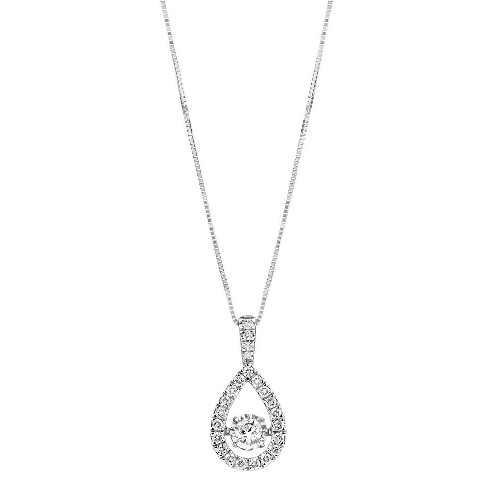 Everlight Pendant with 0.50 Carat TW of Diamonds in 14kt White Gold