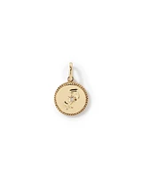 Diamond Accent Aries Zodiac Pendant in 10kt Yellow Gold