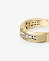 Men's Ring with 0.35 Carat TW of Diamonds in 10kt Yellow Gold