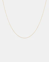 45cm (18") 0.8mm Cable Chain in 10kt Yellow Gold