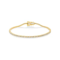 1.64 Carat TW Diamond Tennis Bracelet in 10kt White Gold