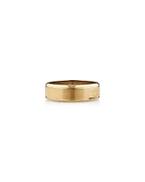 Men's Wedding Band in 10kt Yellow Gold