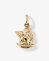 Cupid Pendant in 10kt Yellow Gold