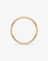 6mm Half Round Polished Wedding Band 10kt Yellow Gold