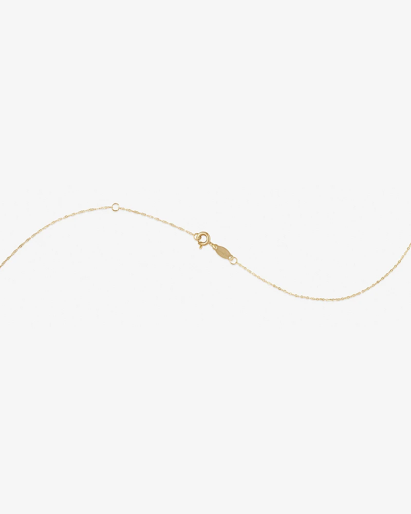 Knots Pendant with Carat TW of Diamonds in 10kt Yellow Gold