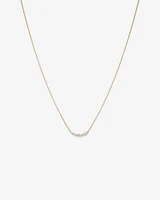 Necklace with 0.25 Carat TW of Diamonds in 18kt Yellow Gold