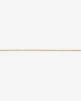 17cm (7") 2mm-2.5mm Width Hollow Belcher Bracelet in 10kt Yellow Gold