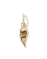 Diamond Accent Angel Wing Pendant in 10kt Yellow Gold