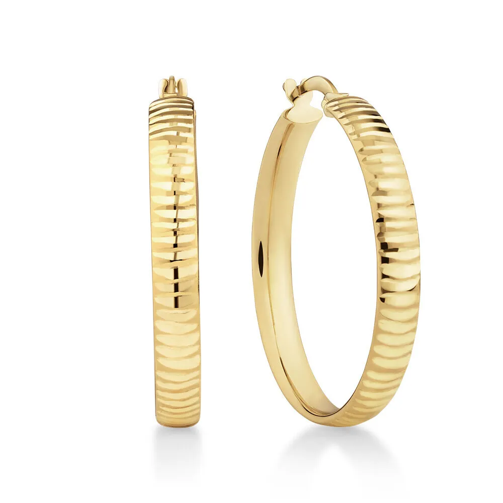 Gold Hoop Earrings Michael Hill 2025