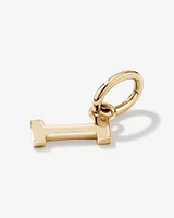 Letter Q Initial Pendant in 10kt Yellow Gold