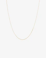 50cm Box Chain in 18kt Yellow Gold