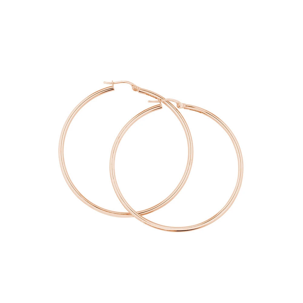 45mm Hoop Earrings in 10kt Yellow Gold