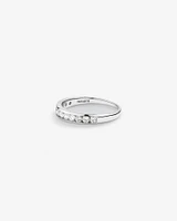 0.50 Carat TW Evermore Channel Set Diamond Wedding Ring in 14kt White Gold