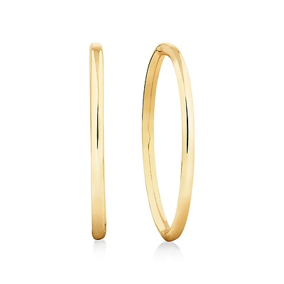 16mm Sleepers in 10kt Yellow Gold