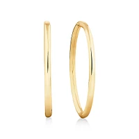 16mm Sleepers in 10kt Yellow Gold