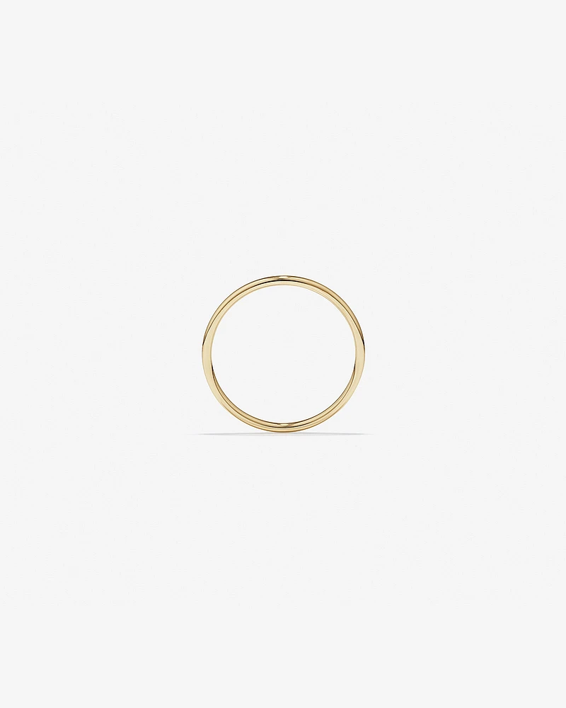 Plain Band Ring in 10kt Yellow Gold