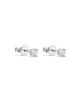 0.60 Carat TW Diamond Solitaire Stud Earrings in 10kt White Gold