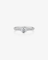 Sir Michael Hill Designer Engagement Ring with Carat TW of Diamonds in 18kt White Gold