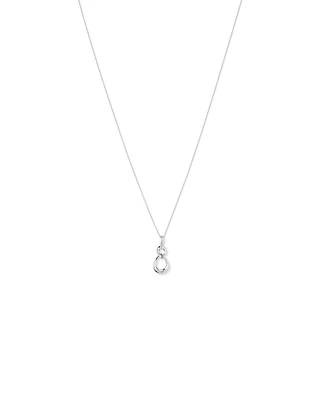 Linked Pendant Necklace in Sterling Silver