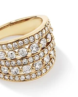 2.25 Carat TW Infinite Diamonds Ring in 10kt Yellow Gold