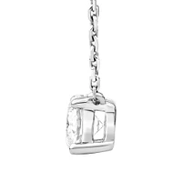 0.60 Carat TW Laboratory-Grown Diamond Stud Earrings & Pendant Set in 10kt White Gold