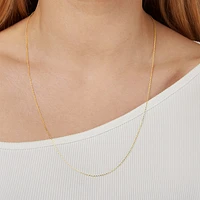 60cm (24") Solid Belcher Chain in 10kt Yellow Gold