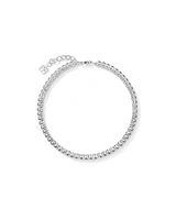 Cubic Zirconia Tennis Bracelet in Sterling Silver