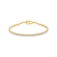 2.46 Carat TW Diamond Tennis Bracelet in 10kt White Gold