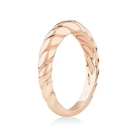 Narrow Croissant Ring in 10kt Yellow Gold